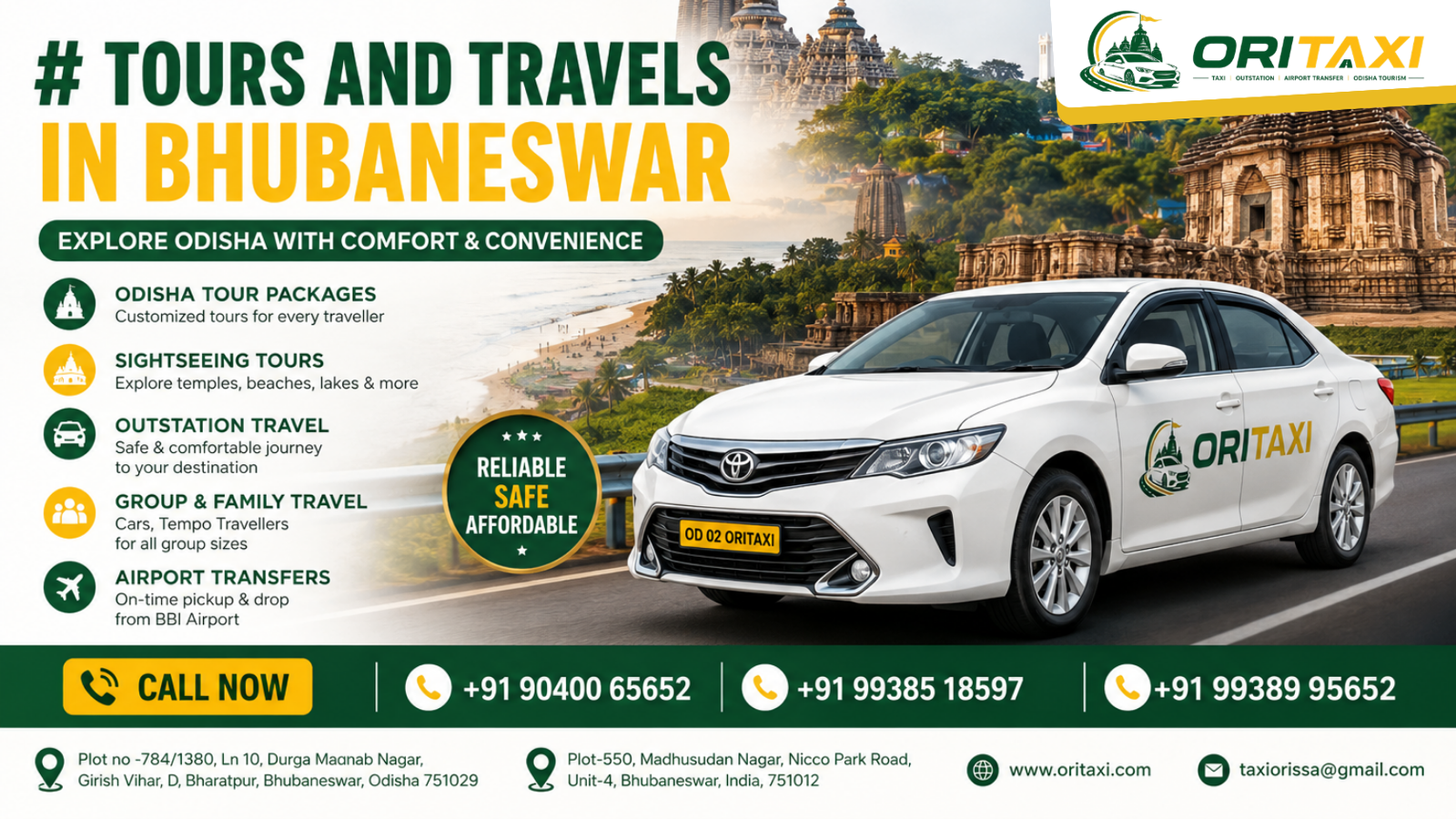 tours and travels in Bhubaneswar